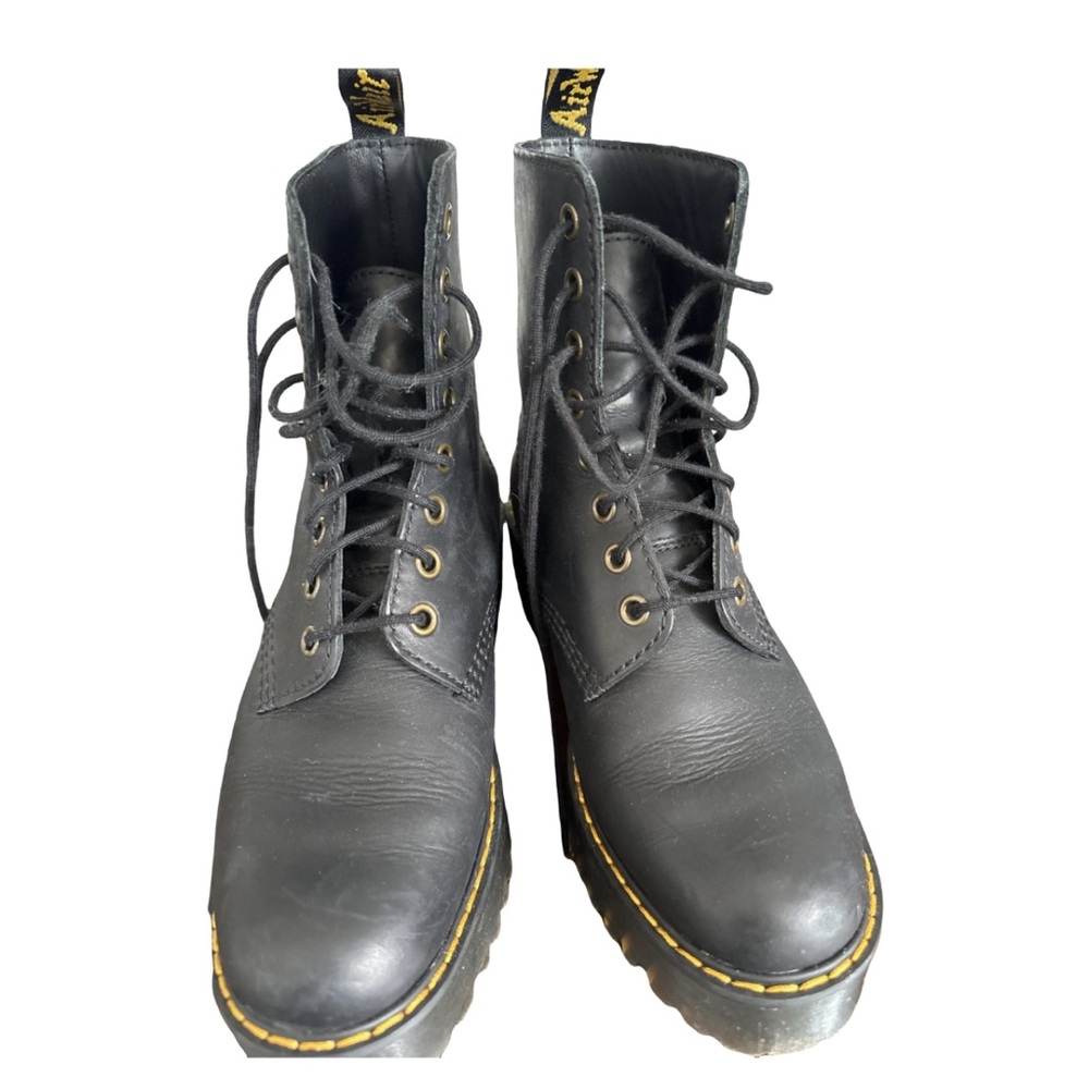Doc martens practically brand new with small heel.